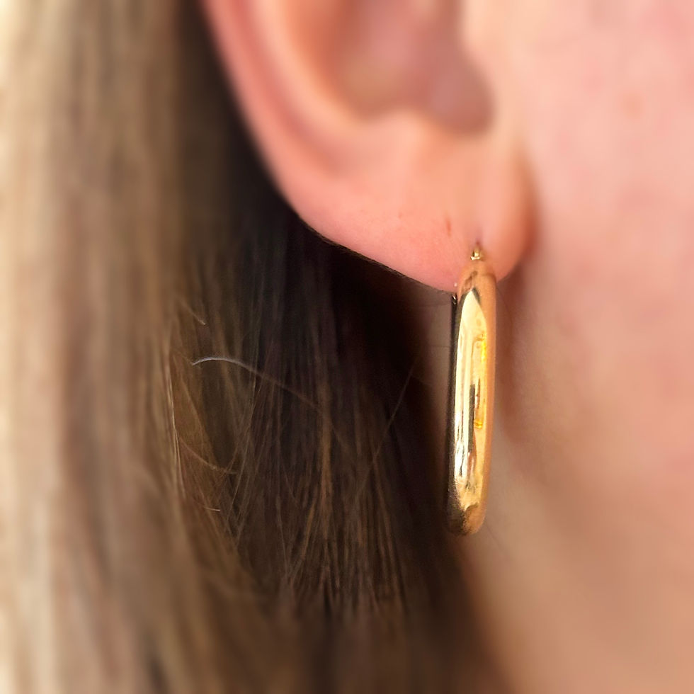 Thumbnail: Large plain hoops