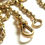 Thumbnail: Gorgeous guard chain with dog clip