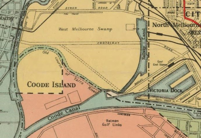 Map - West Melbourne