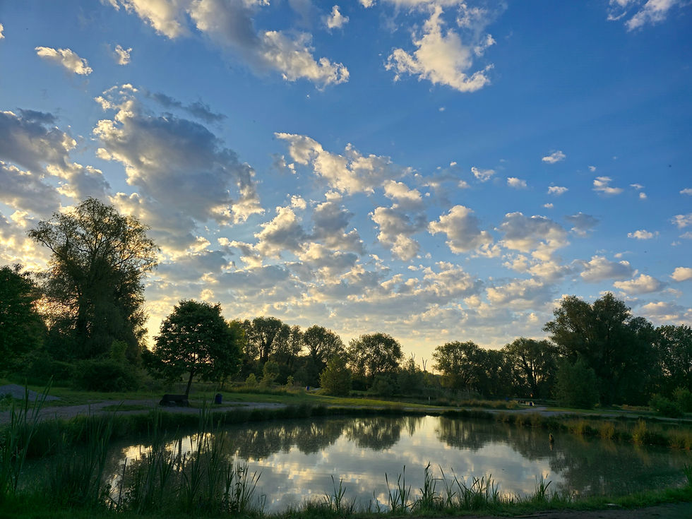 Angeln am heiligen Abend