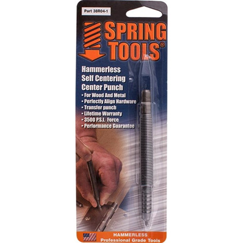 SPRING TOOL HAMMERLESS SELF CENTERING CENTER PUNCH millingstore