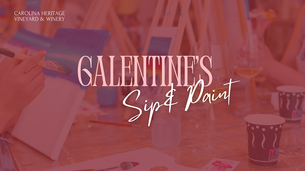 Galentine's Sip & Paint