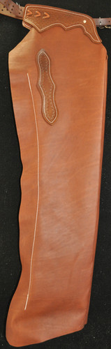 Custom Made Leather Shotgun Chaps | RBarKChapsN'Chinks