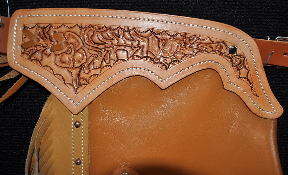 Thumbnail: Custom Made Leather Chinks