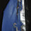 Thumbnail: Custom Made Kid's Rodeo Chaps/Leather/Blue Line Flag