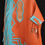 Thumbnail: Custom Made Kid's Rodeo Chaps/Orange/Turquoise Chaps