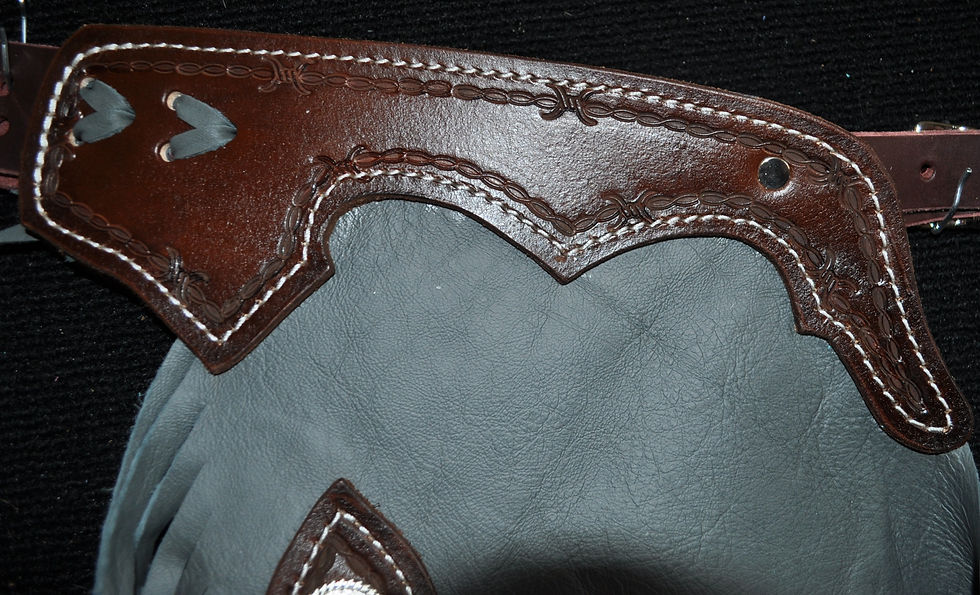 Thumbnail: Custom Made Leather Chinks