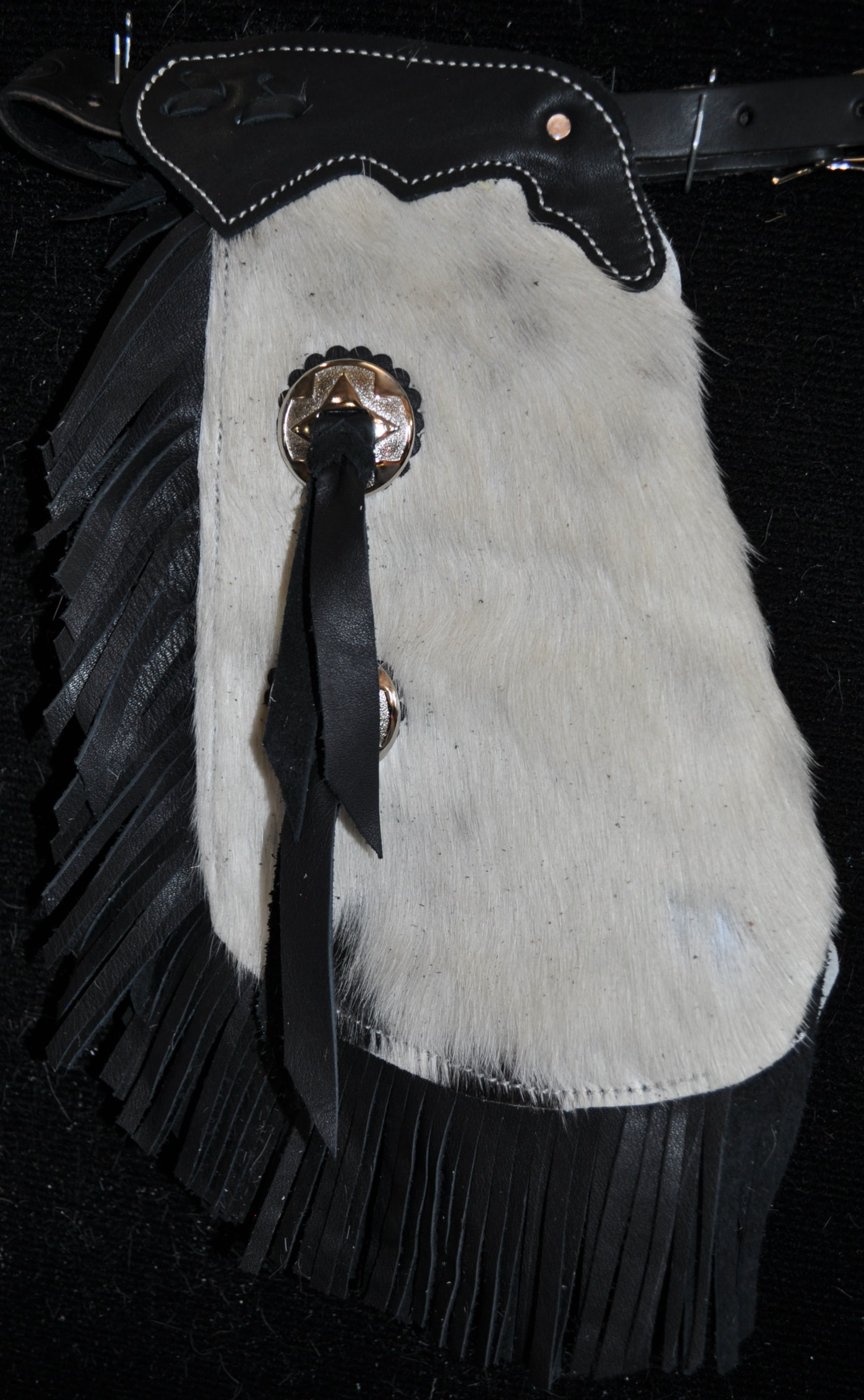 Custom Made Hair On Cowhide Leather Kid's Chinks/Size 2T