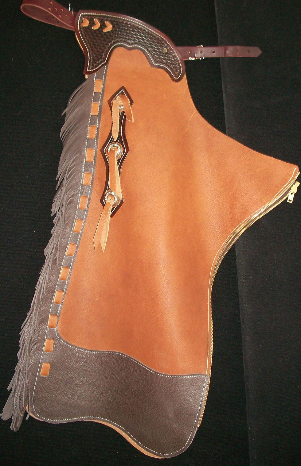 Thumbnail: Custom Made Leather Shotgun Chaps
