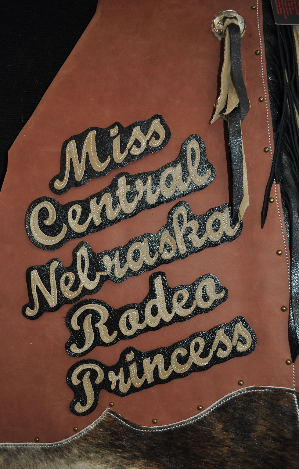 Thumbnail: Custom Made Rodeo Royalty Chaps