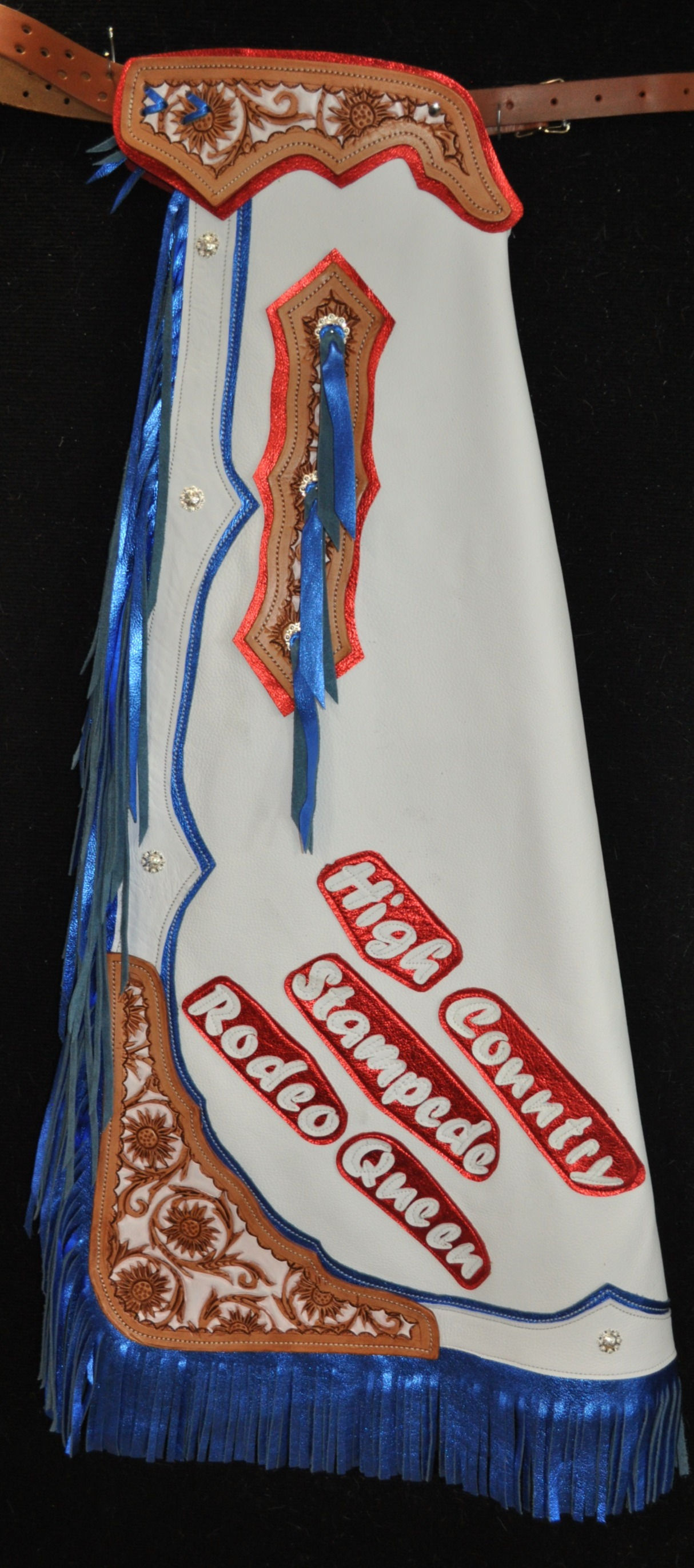 Custom Made Patriotic Rodeo Princess Chaps