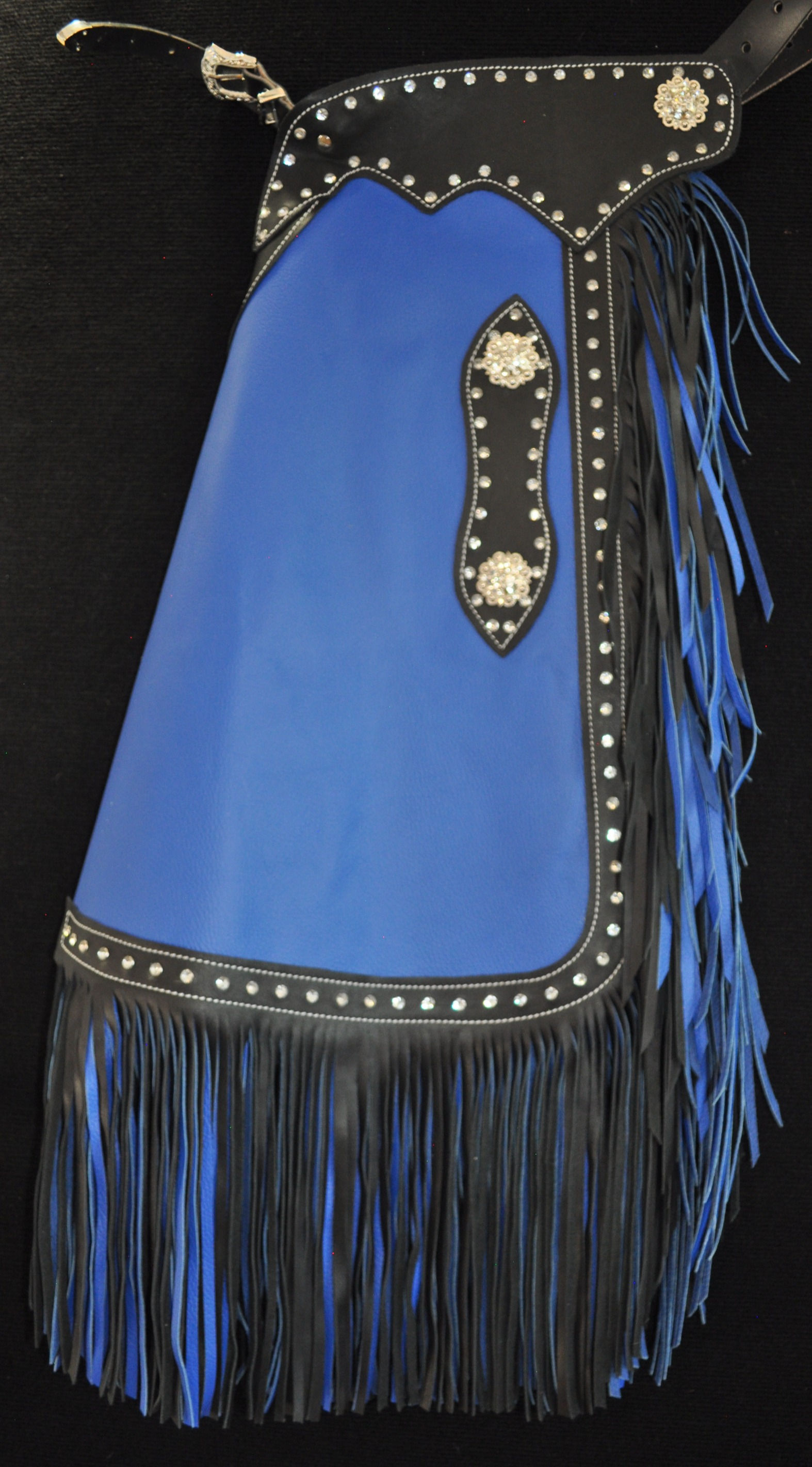 Custom Made Leather Show Chinks