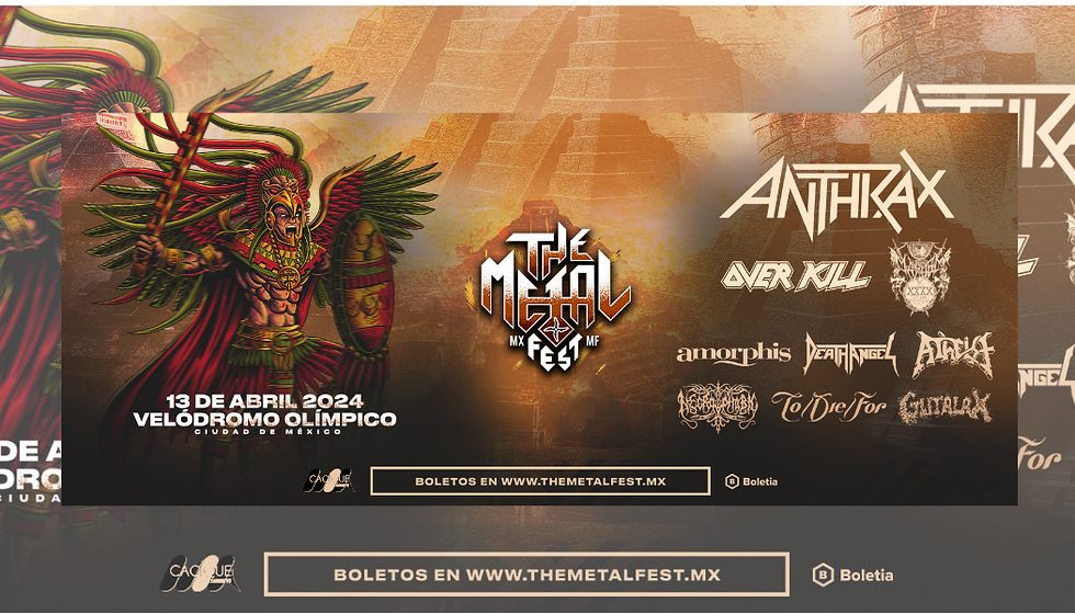 Conteo regresivo para The Metal Fest... ¿Están listos?