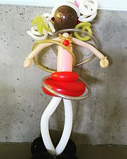 personnage en ballon atelier la siphonée
