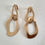 Thumbnail: Gold or Silver Large Link Clip On Earrings