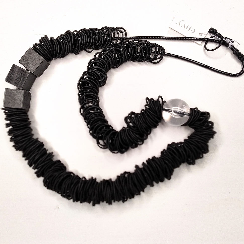 Thumbnail: Envy 3652 Contemporary Long Necklace.