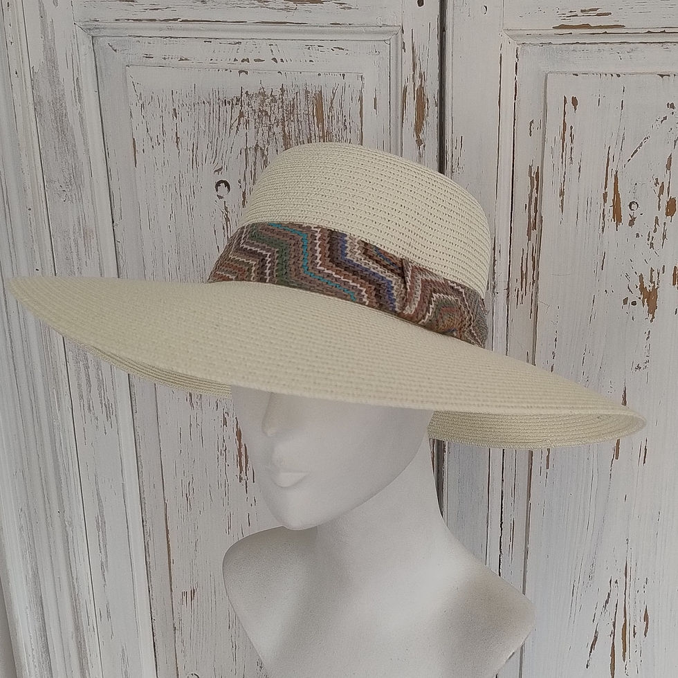 Thumbnail: Large Brim Summer Hat