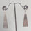 Thumbnail: XS1317E Elongated Triangle Hook Earrings