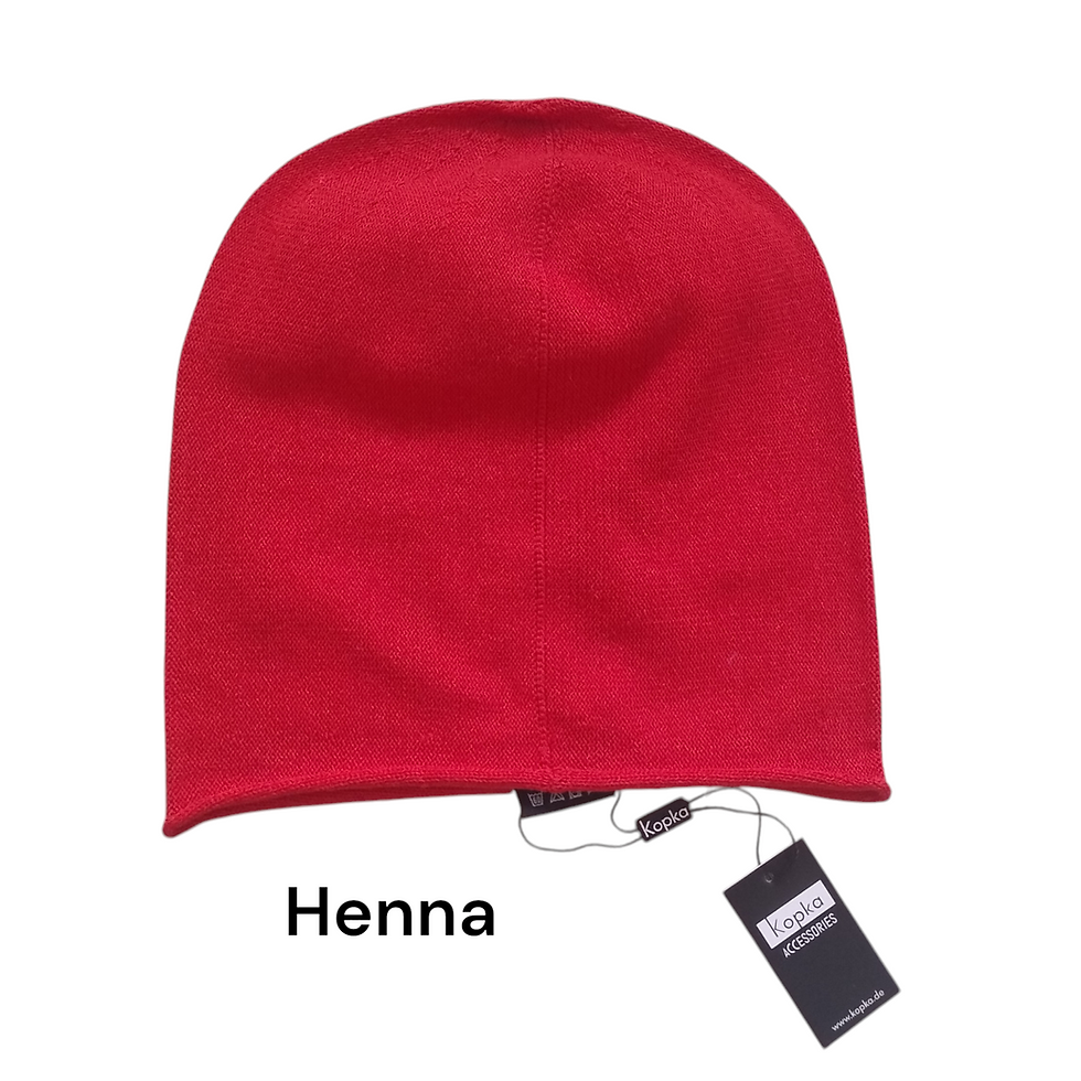 Thumbnail: Roll Up Cotton Beanie by Kopka