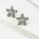 Thumbnail: Envy 4624 Diamante Flower Earrings
