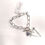 Thumbnail: Grace B302022 Star Multi Charm Heart Bracelet.