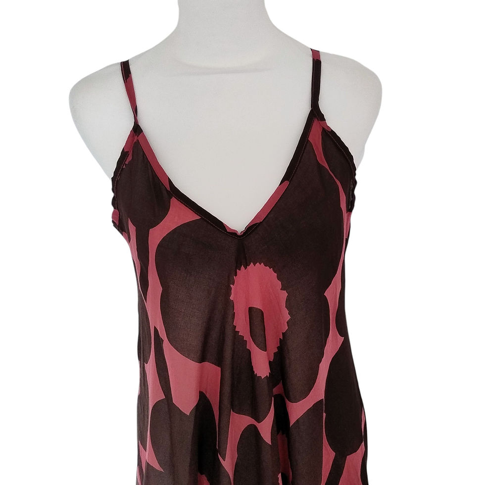 Thumbnail: Cotton Printed Strap Maxi Dress