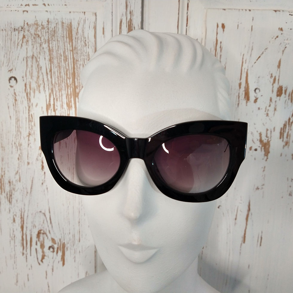 Thumbnail: 265 Bold Shape Frame Sunglasses with Wide Arms