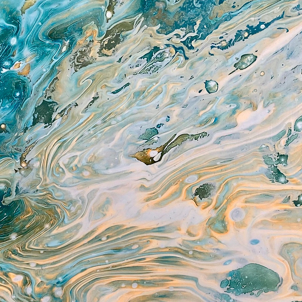 Thumbnail: “The Seeker” - acrylic on canvas 20” x 20“ [50.8 cm x 50.8 cm]