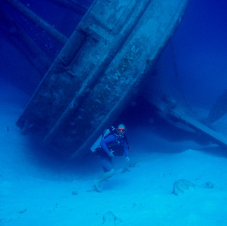 Back of the USSS Kittiwake