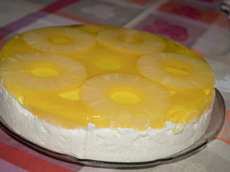Pudim de ananás 