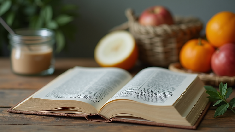 Närbild av en viktminskningsbok med tips och råd