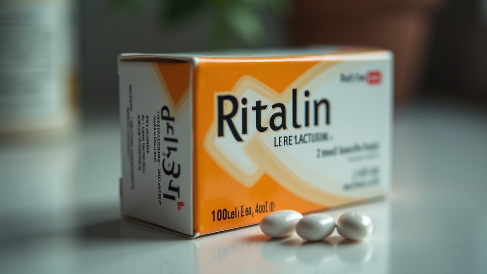 Bilde av Ritalin-pakken