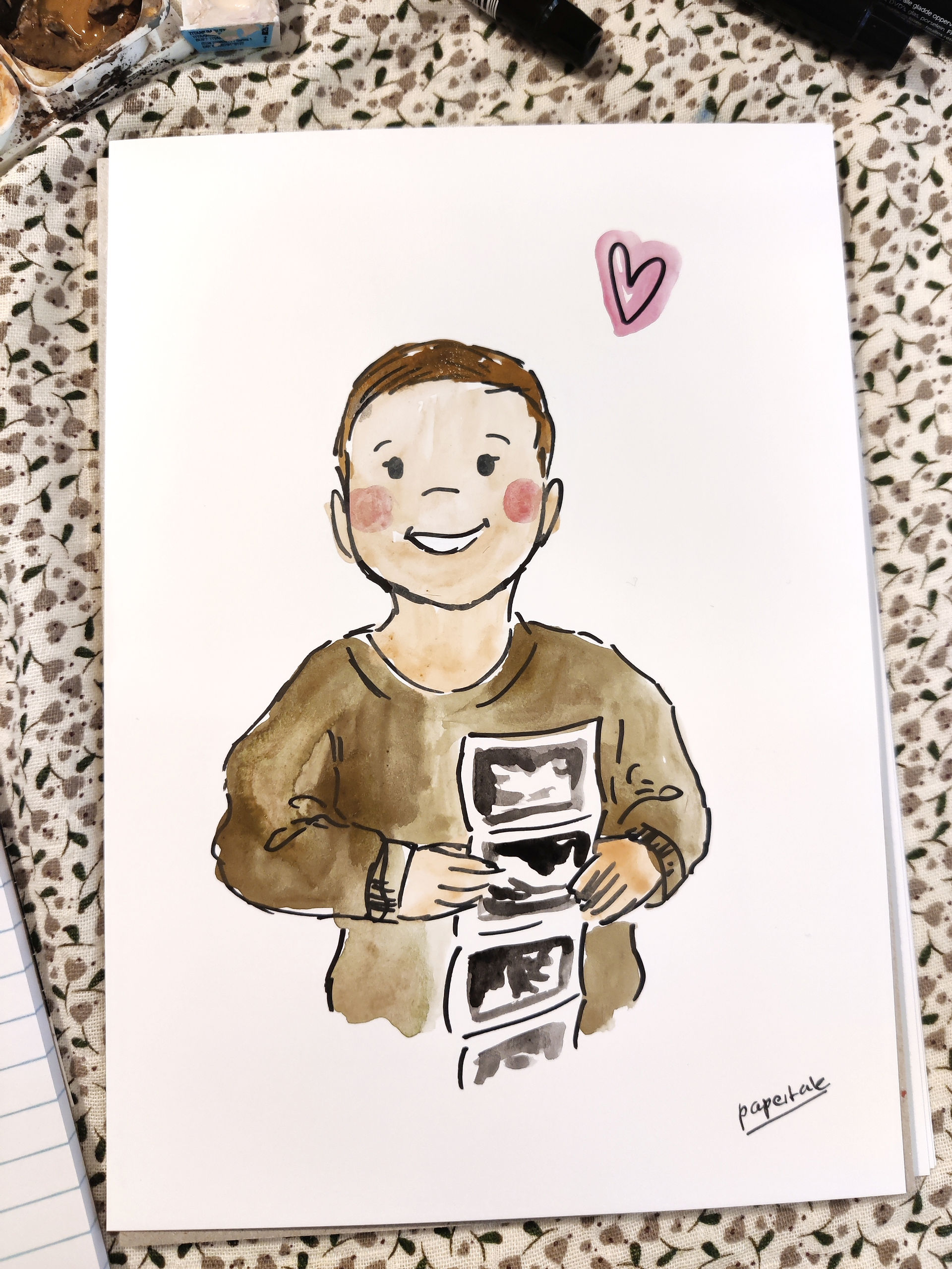 Live portretillustraties klaar om mee naar huis te nemen