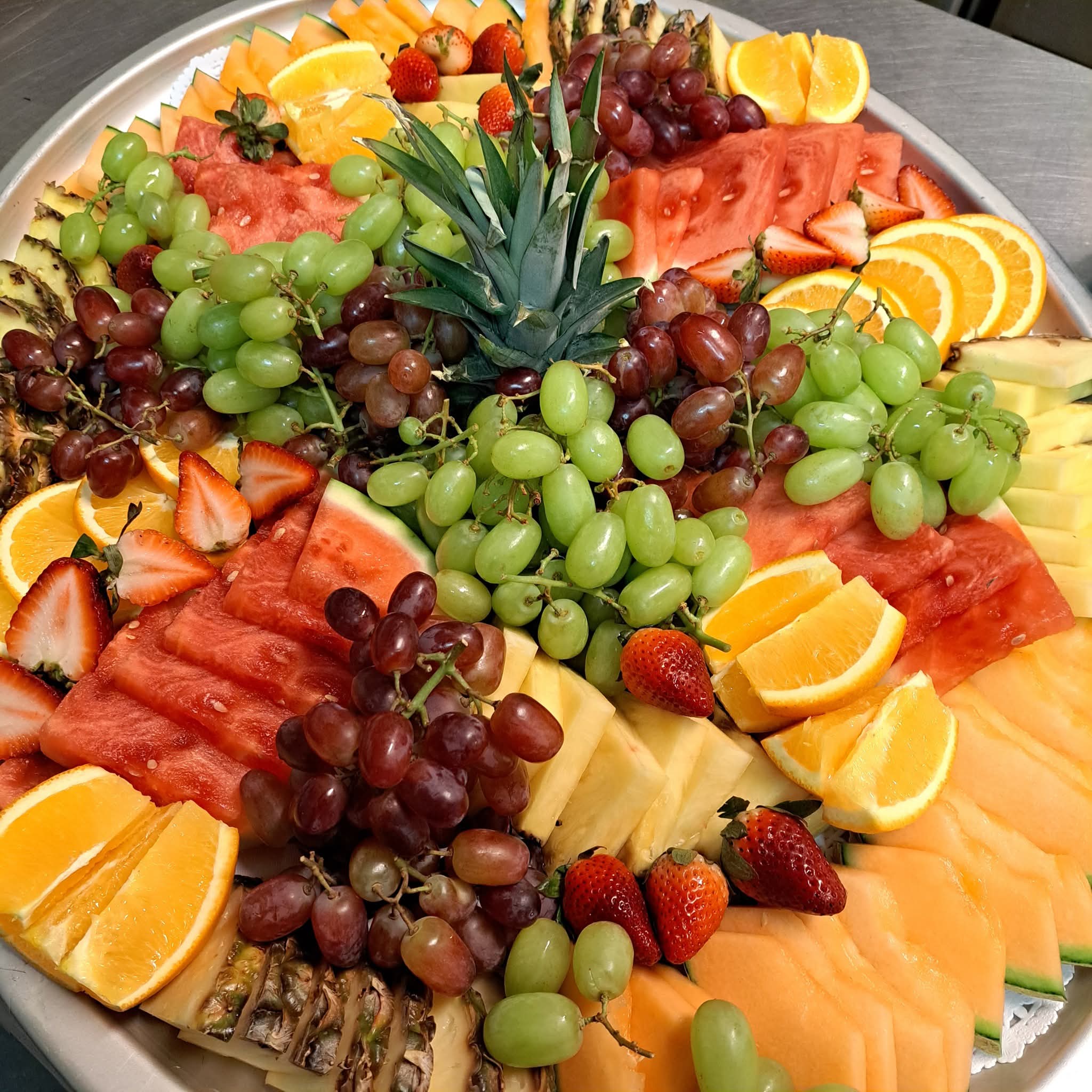 Arranged Food and Objects