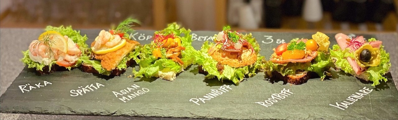 Arranged Food and Objects