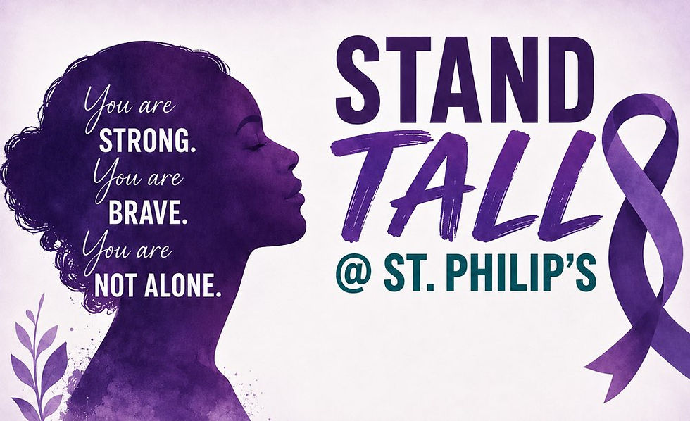 Stand Tall @ St. Philip's