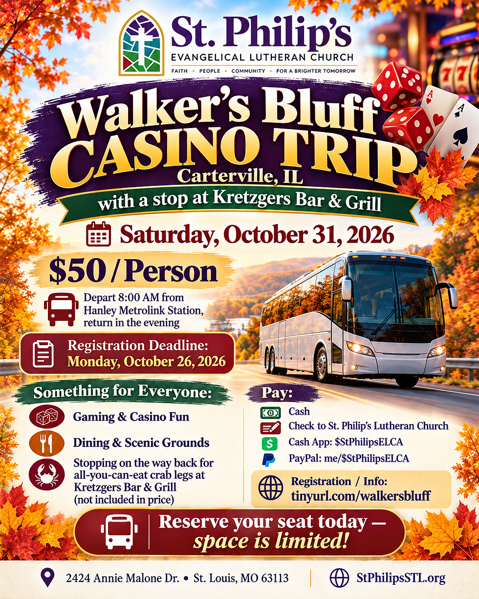 Walker’s Bluff Casino Bus Trip