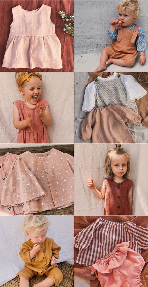 Easy Sewing with Tiny Design Co Babies & Kids' Patterns