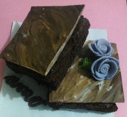 brownie decorado