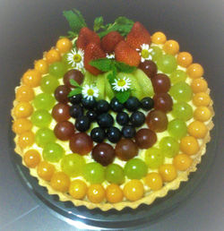 tarta de frutas