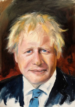 olieverf 30x40 € 175,00 incl. lijst