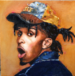 olieverf 70x70 € 675,00 incl. baklijst