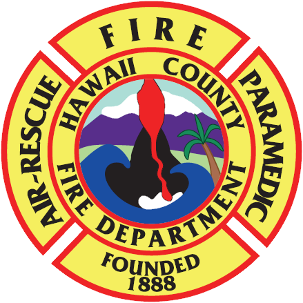 Hawaii County Fire Department Volunteer 9 Bravo