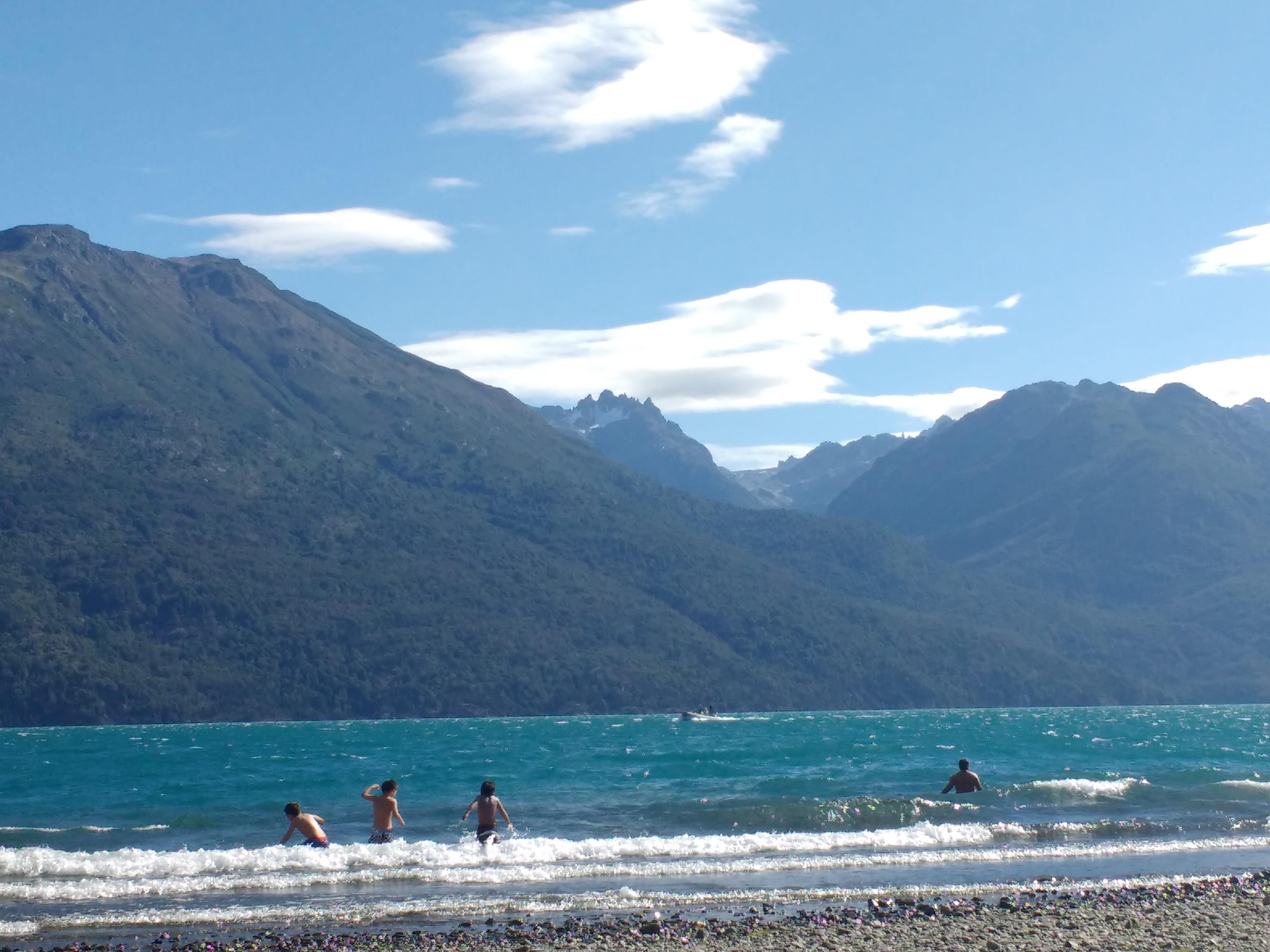 kayak en el bolson