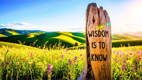 Wisdom is to know