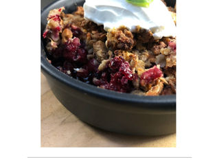 Recept in de kijker: Vruchtencrumble