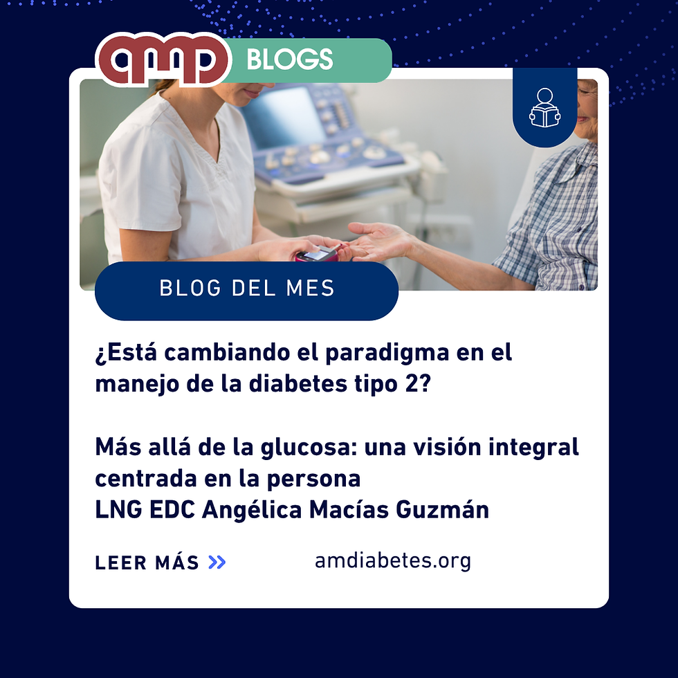 ¿Está cambiando el paradigma en el manejo de la diabetes tipo 2? Más allá de la glucosa: una visión integral centrada en la persona