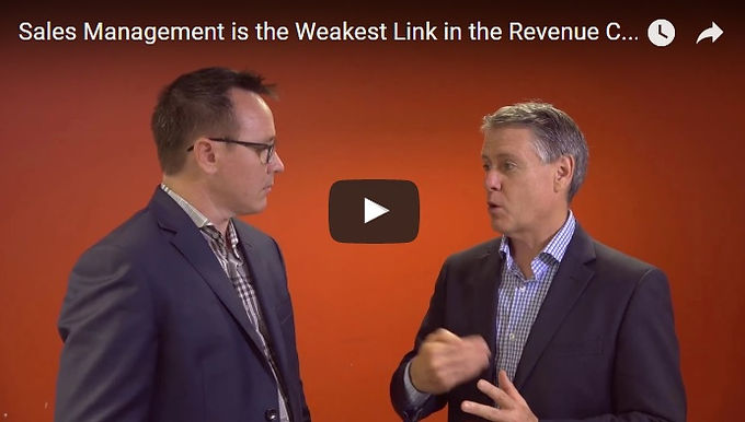 Sales Management is the Weakest Link in the Revenue Chain – Creating Sales Pipeline with Tony Hughes