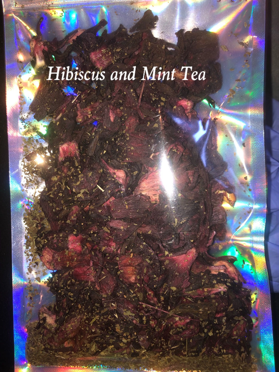 Hibiscus and Mint Tea 
