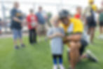 Luis Clemente and kids enjoying the Little Legends 21 Day of Play Pittsburgh, PA